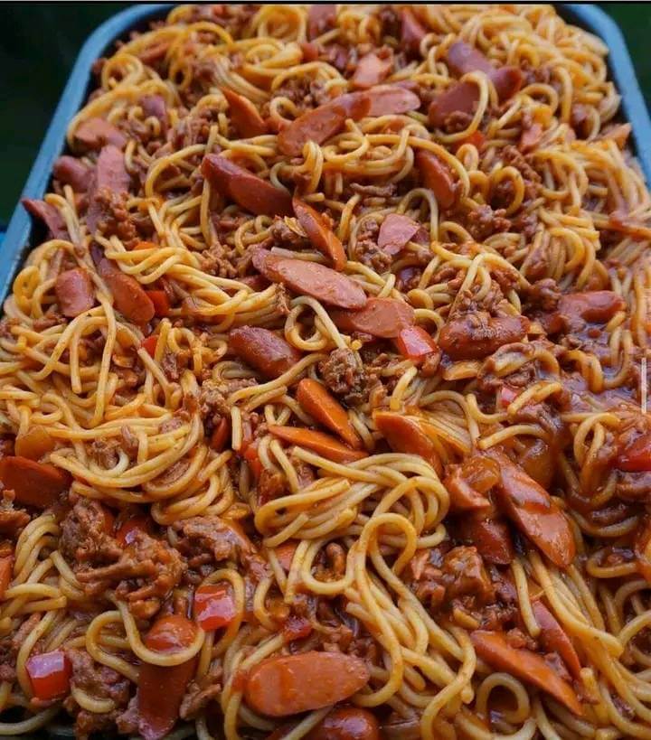 Jollof Spaghetti - yummy recipes